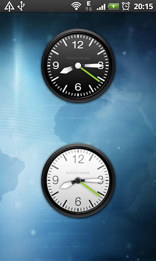 Clock Widget Pack Sense UI截图2