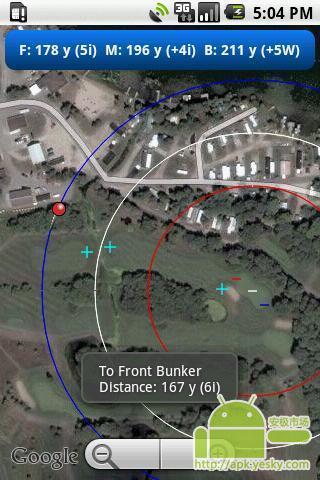 GPS高尔夫球测距仪截图1