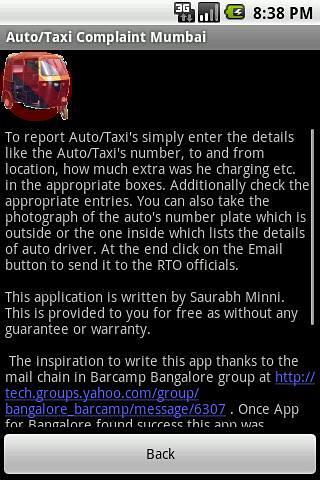 Auto/Taxi Complaint Mumbai截图1