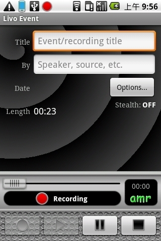 Gphone录音软件——Livo Recorder Pro 多功能录音器截图
