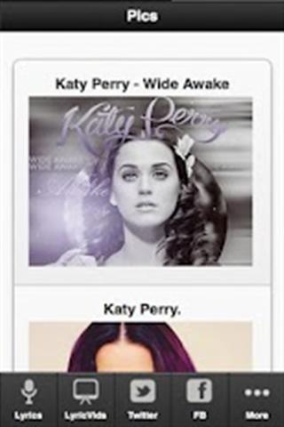 Katy Perry Lyrics.截图7