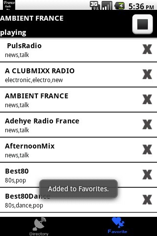 France Radio Pro截图1