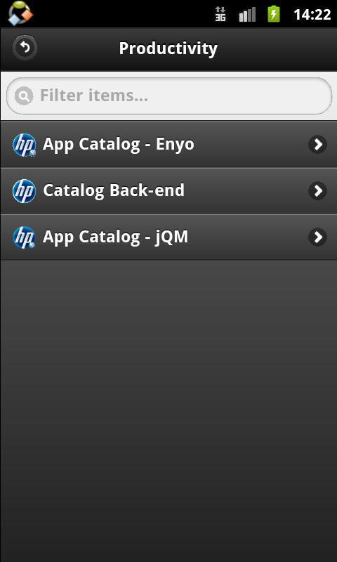 HP App Catalog截图2