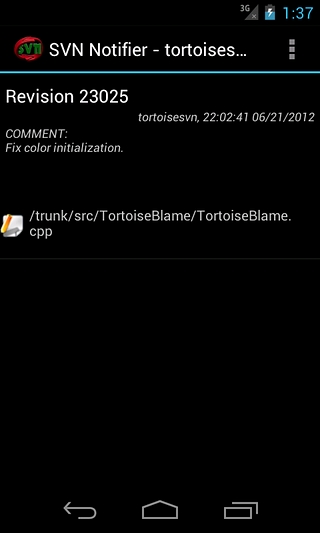 Android SVN Notifier Lite截图5