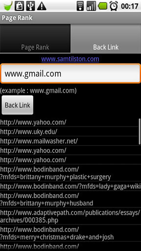 SEO Pagerank Backlink截图2
