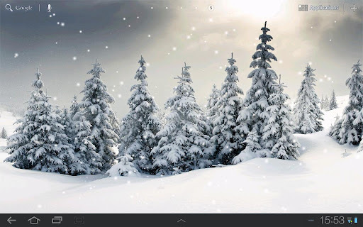 Live Snow Wallpaper截图1