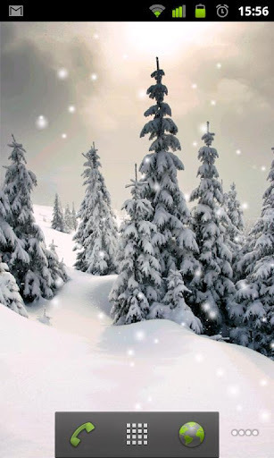 Live Snow Wallpaper截图2