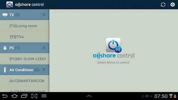 AllShare™ Control-Tab截图1