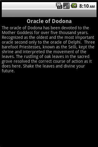 Oracle of Dodona截图1