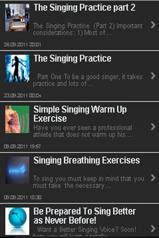 Daily Singing Tips截图1