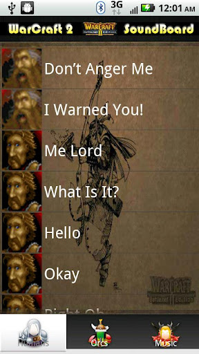 WarCraft 2 Soundboard Free截图3