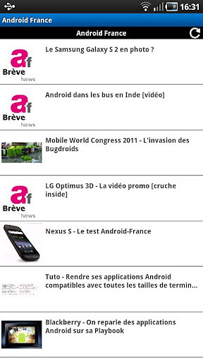 Android France [Android 1.x]截图2