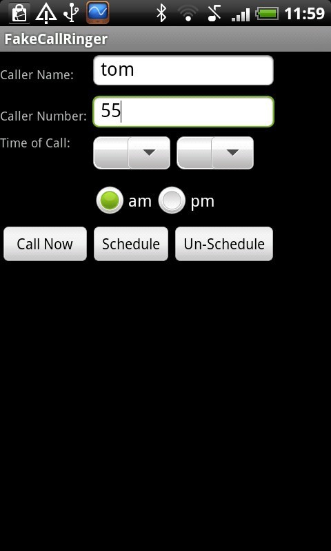 Fake Call Scheduler截图2