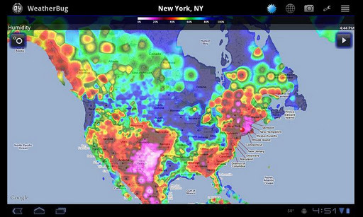 WeatherBug for Honeycomb截图2
