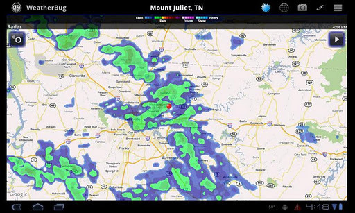 WeatherBug for Honeycomb截图4