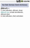 Van Dale  German-Dutch Pocket 2.3.6截图2