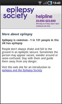 癫痫协会 epilepsy society截图