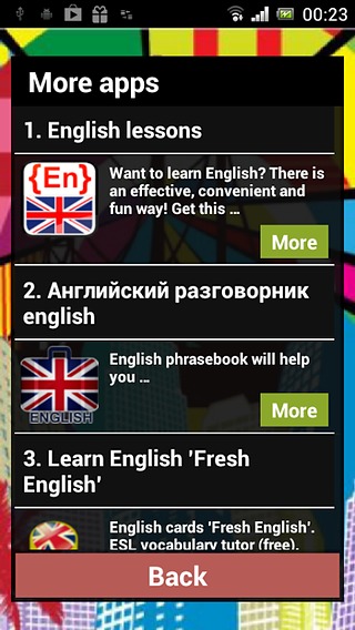 Learn English words! Free game截图6