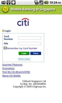 Mobile Banking @ Singapore截图