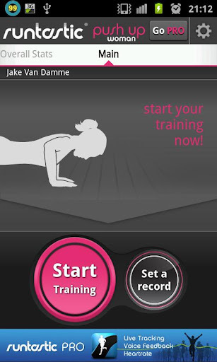 runtastic Push-Up Woman截图2