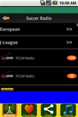 Soccer Radio截图2