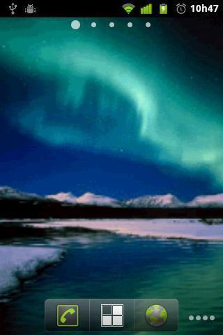 Aurora Borealis Live Wallpaper截图1