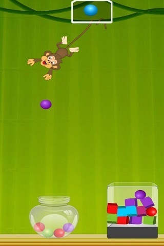 小猴子扔彩球截图3