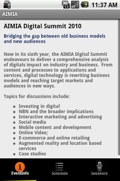 AIMIA Digital Summit 2010截图