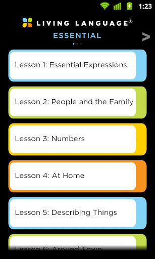 Living Language-Spanish (Free)截图1