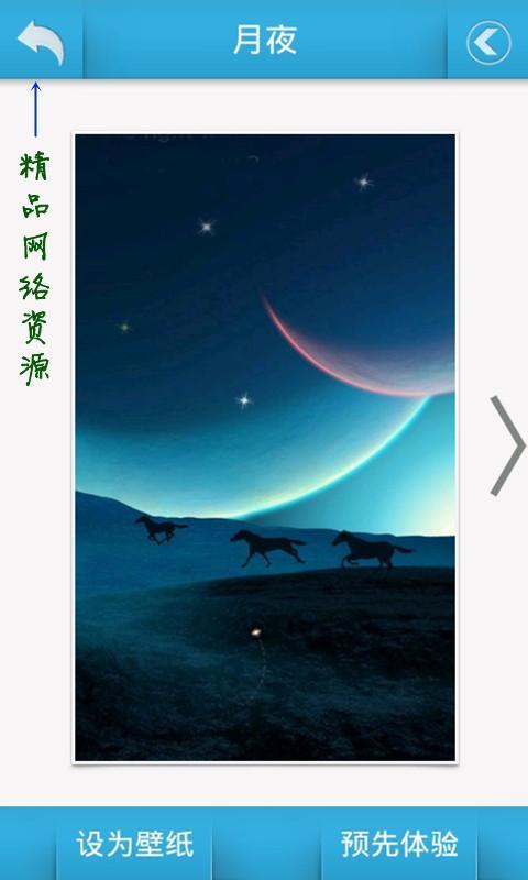 月夜主题动态壁纸HD截图3