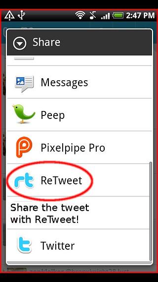 ReTweet (Twitter helper app)截图4