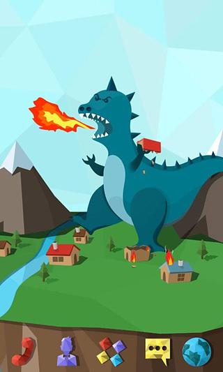 Giant Dragon GO Launcher Theme截图2