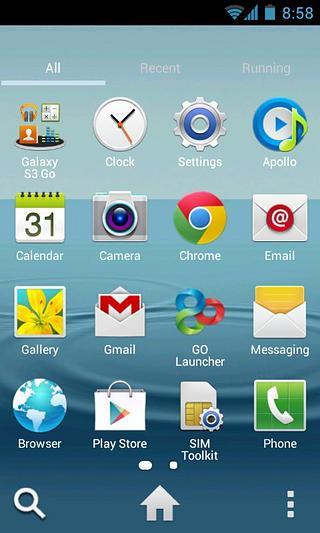 Galaxy S3 Go Theme截图1