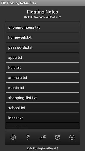 Floating Notes FREE截图4