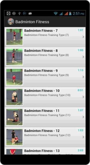 Badminton Fitness截图3