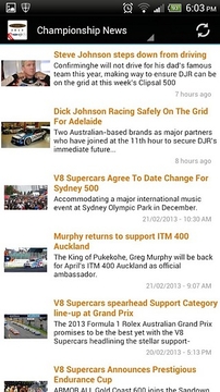 V8 Supercars Info截图