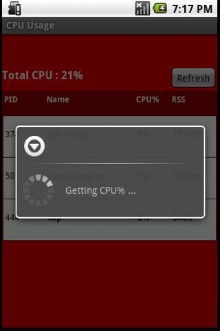 CPU使用率截图1