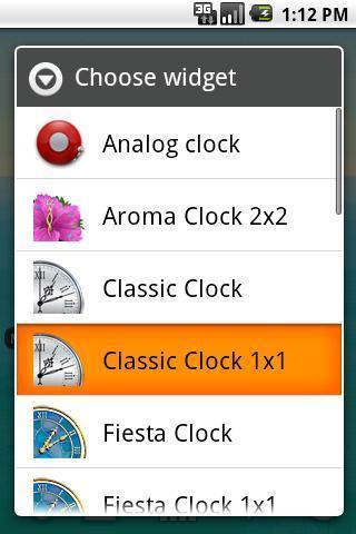 Classic Clock 1x1截图2