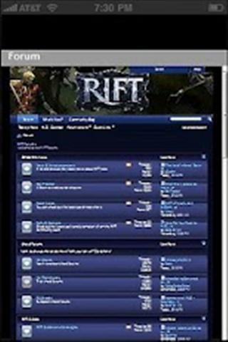 Rift Forum截图2