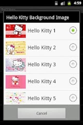 Hello Kitty Live Wallpaper截图3