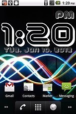 Digital Clock Widget Pro截图2