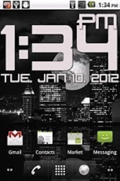 Digital Clock Widget Pro截图