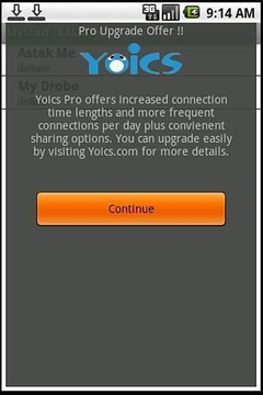 Yoics Launch截图
