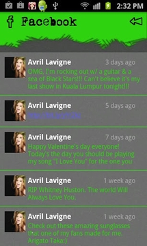 Avril Lavigne App Pinas截图