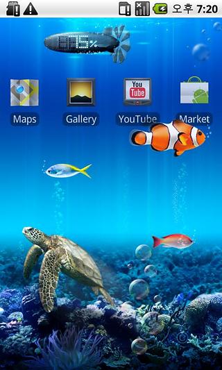 [Live] MX Free Theme Aquarium截图2