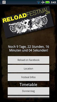Reload Festival App截图
