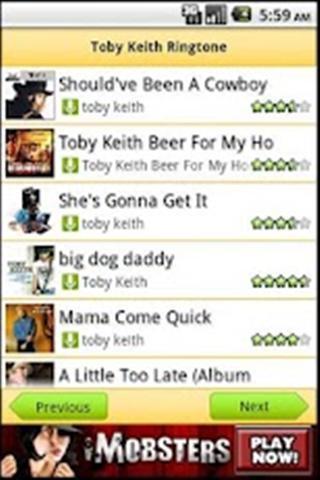 Toby Keith铃声集截图2