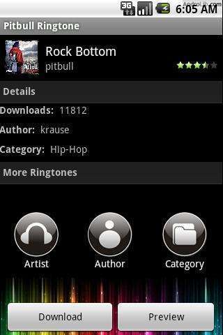 Pitbull  铃声截图1