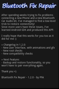 Bluetooth Fix Repair截图