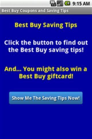 Best Buy Coupons & saving tips截图1